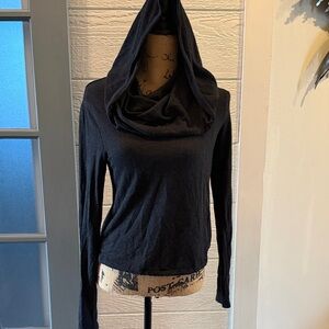 Cabin Creek Black Hooded Sweatshirt